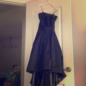 Amazing gown short front long in back with pockets